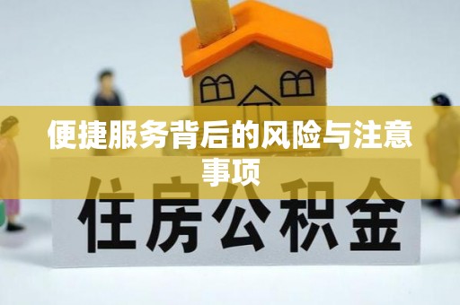 奉化便捷服务背后的风险与注意事项